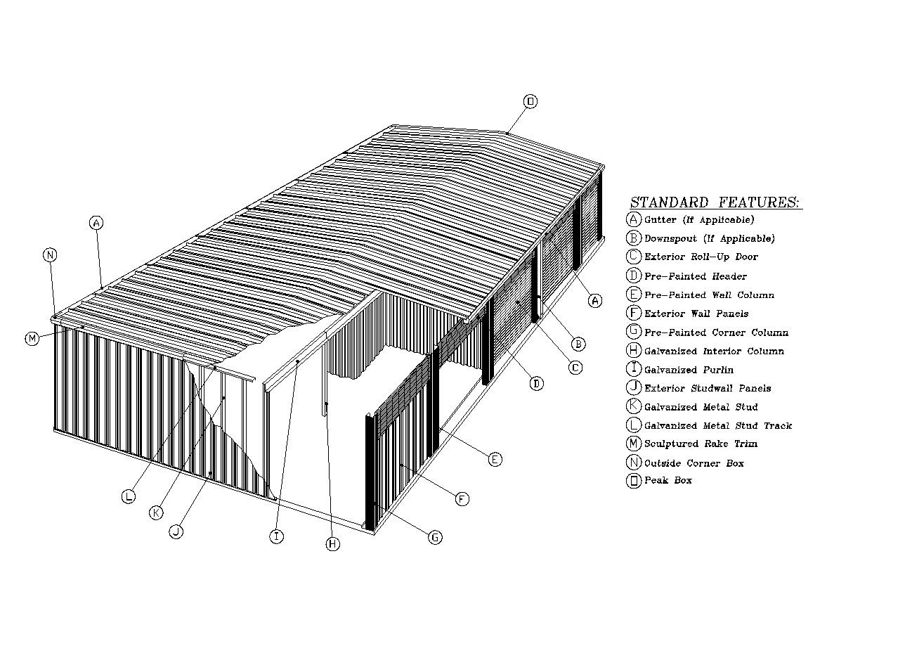 Customized and Replacement Self Storage Building Parts